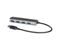 i-tec USB 3.0 Metal Charging HUB 4x USB 3.0 28cm z zasilaczem 1,2m - 456340 - zdjęcie 1